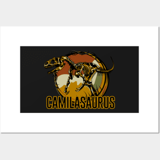 Camilasaurus Camila Dinosaur T-Rex Posters and Art